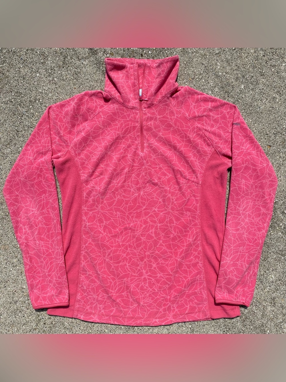 Columbia Women's Glacial IV Print Half-Zip Fleece Pullover Jacket